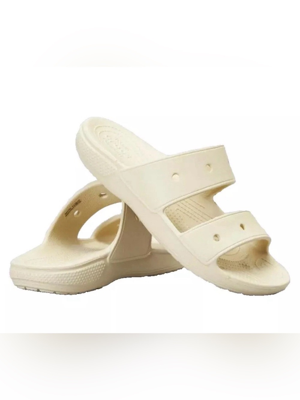 Crocs Unisex Classic Sandal - Bone NWT